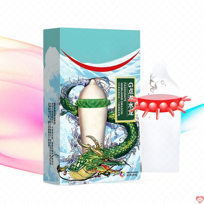 Bao cao su gai rồng thiêng HBM tăng cảm giác quan hệ tự nhiên 