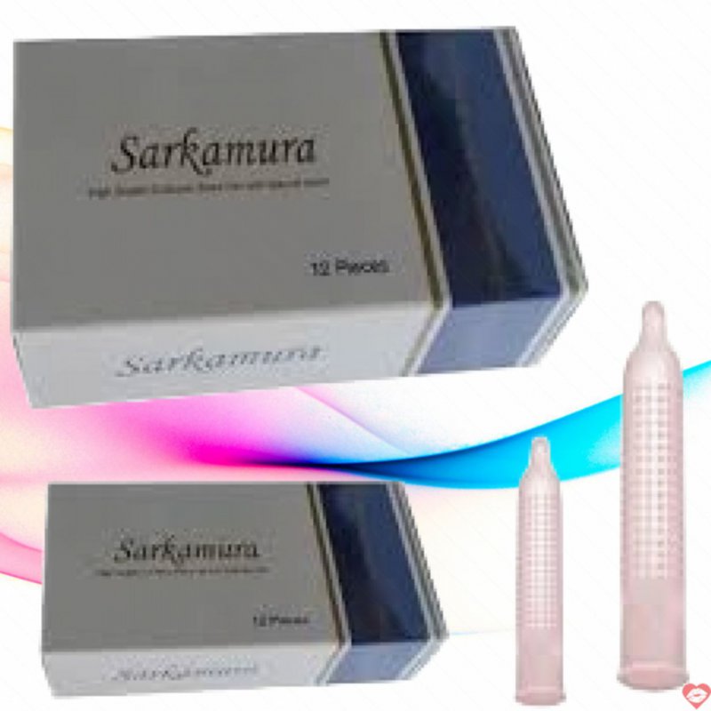 Sarkamura Charm Bao Cao Su Hạt Li Ti Siêu Mỏng Tăng Kích Thước 