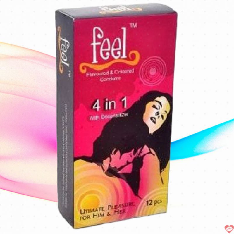 Bao cao su Feel 4 in 1 nhập khẩu Malaysia kéo dài thời gian 