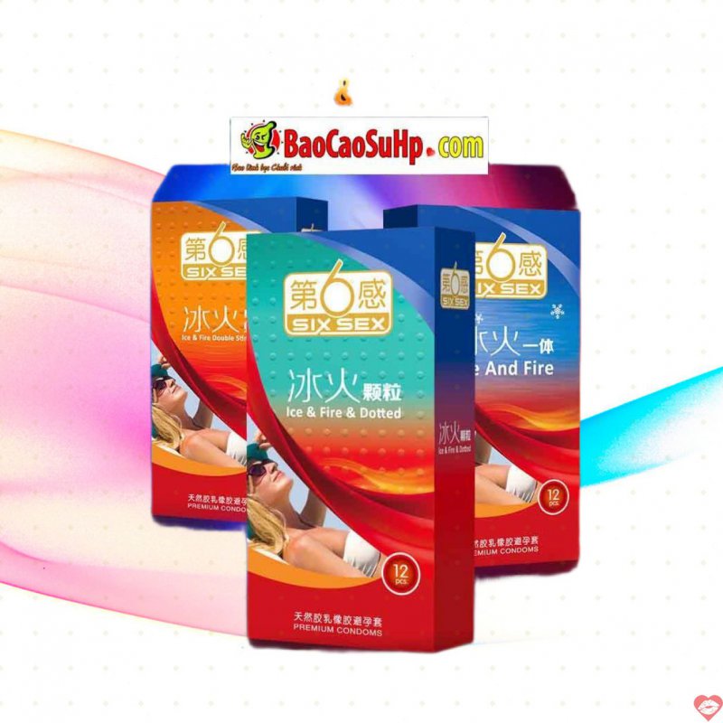 Bao Cao Su Sixsex Gai Ice Fire Mới Lạ An Toàn Thăng Hoa 