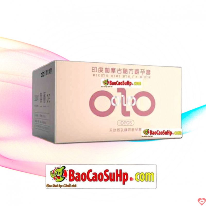 Bao cao su OLO 001 Prenium 5in1 siêu mỏng kéo dài khoái cảm cực đỉnh 