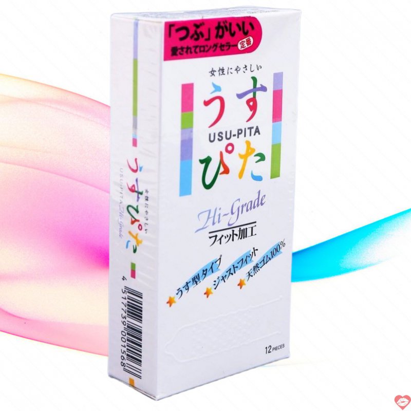 Bao cao su Usupita Hi Grade Nhật Bản hộp 12 cao cấp an toàn 