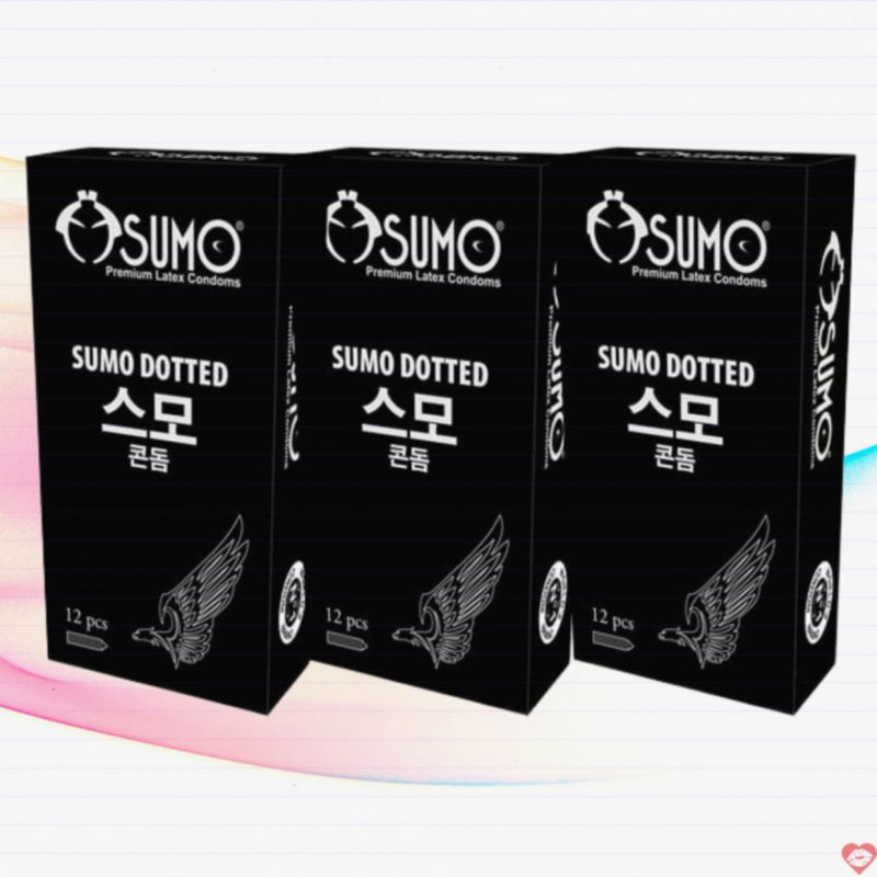 Bao cao su gai Sumo Dot chống xuất tinh sớm kéo dài thời gian 