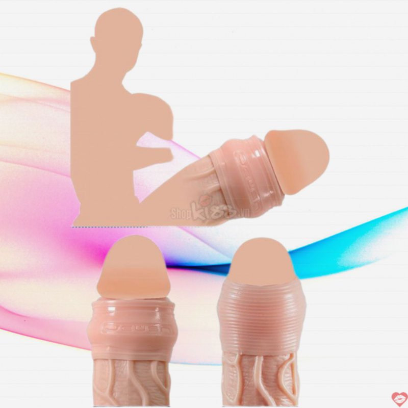 Bộ bao đôn quy đầu Fore Skin silicon cao cấp mê đắm khoái cảm 