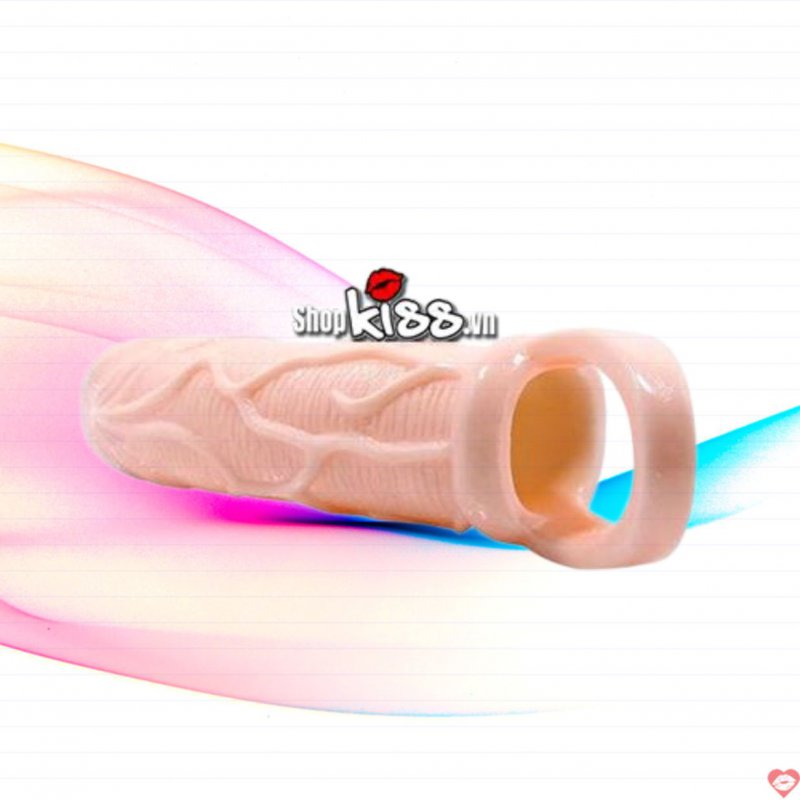 Bao đôn quai đeo rung đầu kích thích điểm G silicone mềm dẻo 