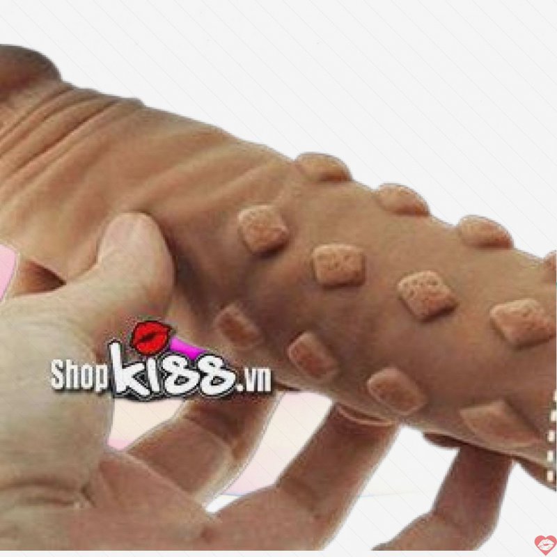 Bao đôn bi vuông 5 phân Lovetoy cao cấp tăng kích thước dương vật 