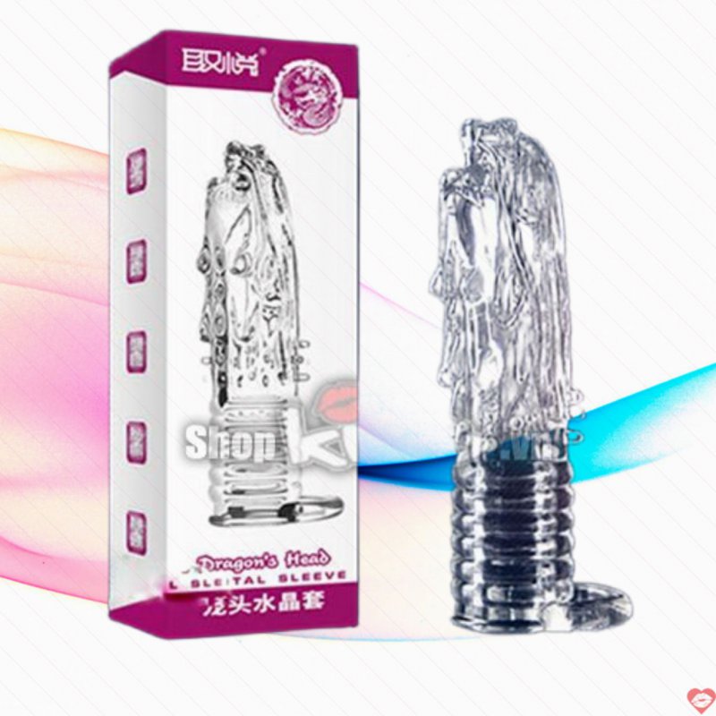 Bao đôn dên đầu rồng silicon cao cấp chống xuất tinh sớm 