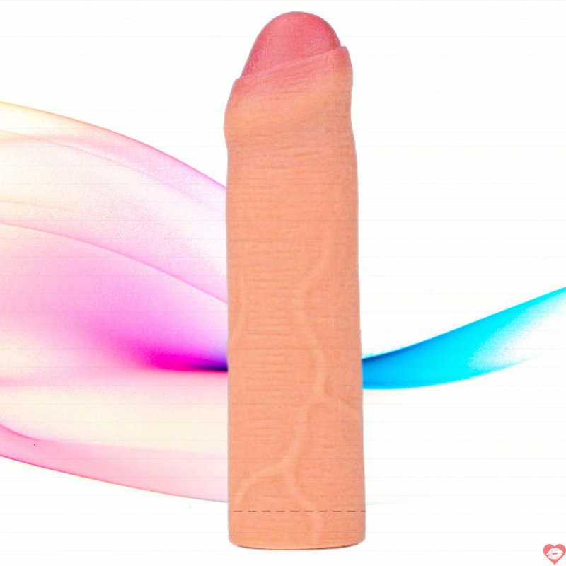 Bao đôn dên Lovetoy Nature Extender silicone mềm mại tăng khoái cảm 