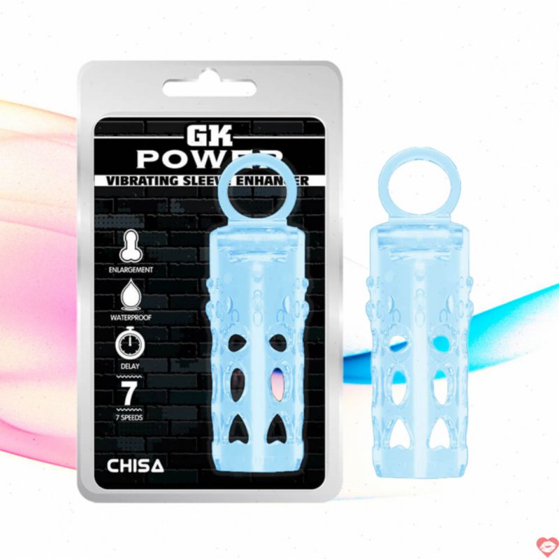 Bao cao su đôn dên rung Chisa Vibrating Sleeve Enhancer