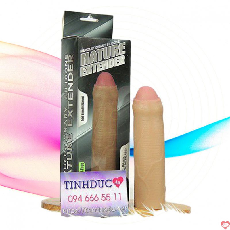 Bao cao su đôn dên Lovetoy Natural Extender mềm mịn chưa lột đầu