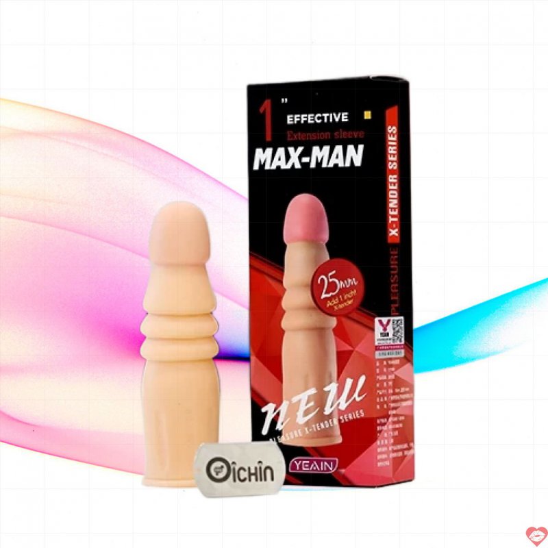 Bao cao su đôn dên Max Man silicone mềm mại êm ái nhiều loại