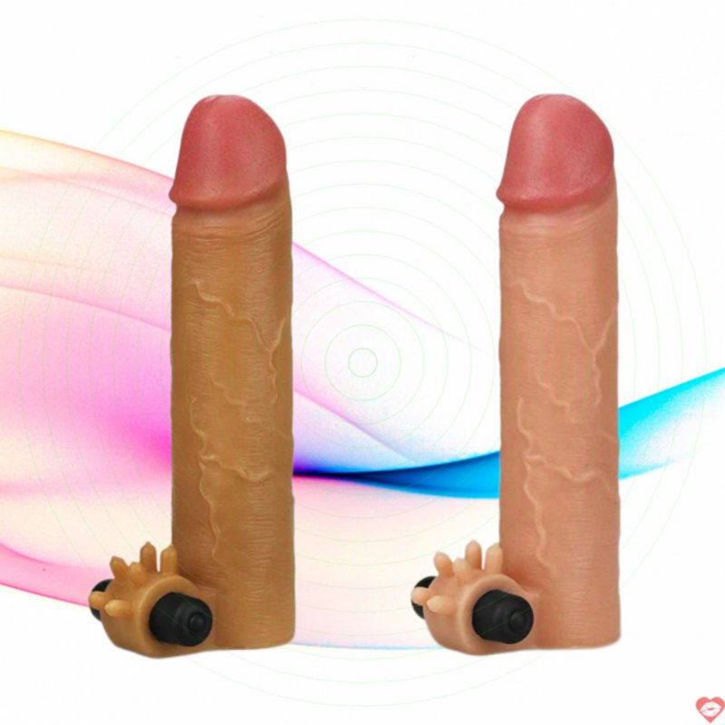 Bao cao su Đôn dên Lovetoy Nature Extender gốc rung có gai mềm