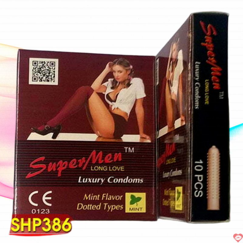 Bao cao su kéo dài thời gian supermen giúp tình yêu thăng hoa - SHP386