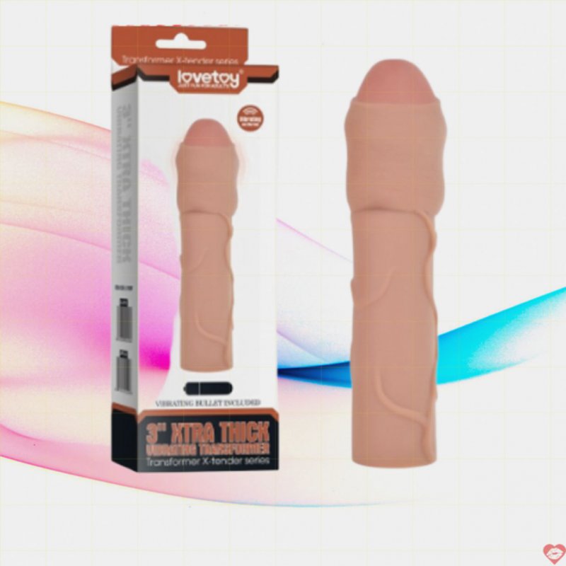 Bao Cao Su Đôn Dên Tăng Kích Thước Dương Vật Lokoc 2019 - BS07