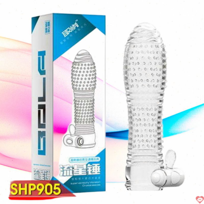 Bao cao su đôn dên Pha Lê có gai kích thích ham muốn - SHP905