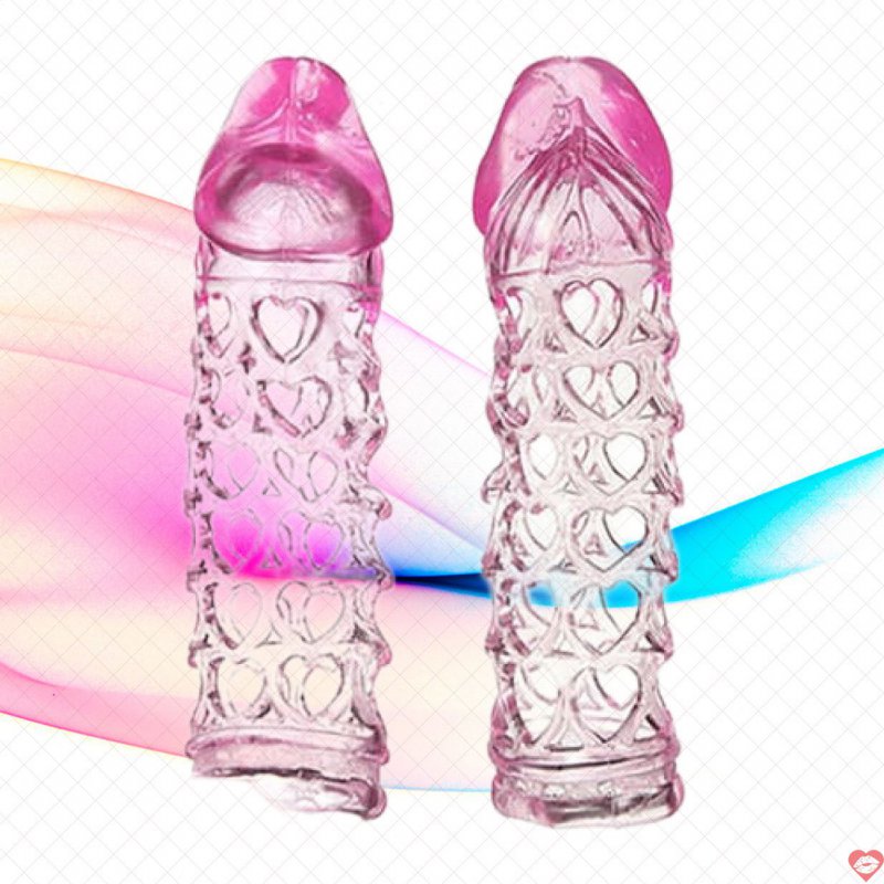 Bao cao su đôn dên lưới tăng thêm uy lực cho chàng - SHP864