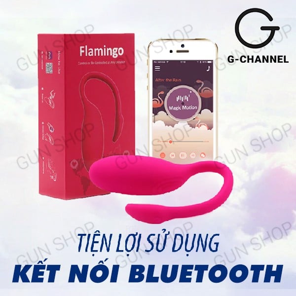 Sỉ Trứng rung thiên nga Flamingo Magic Motion điều khiển từ xa bằng điện thoại hàng xách tay