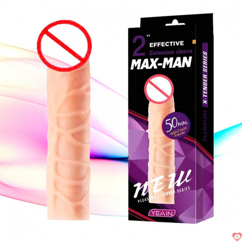 Bao Cao Su Đôn Dên Yeain Maxman Tăng 5cm – Siêu Mềm Mịn