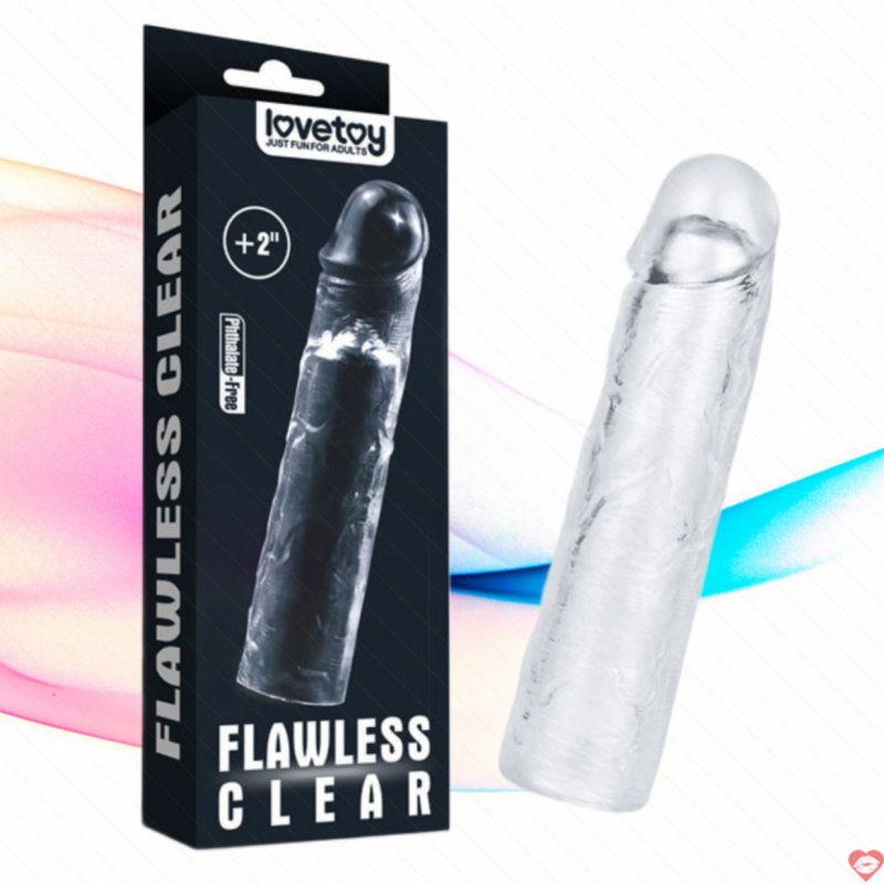 Bao cao su đôn dên LoveToy Flawless Clear Trơn trong suốt