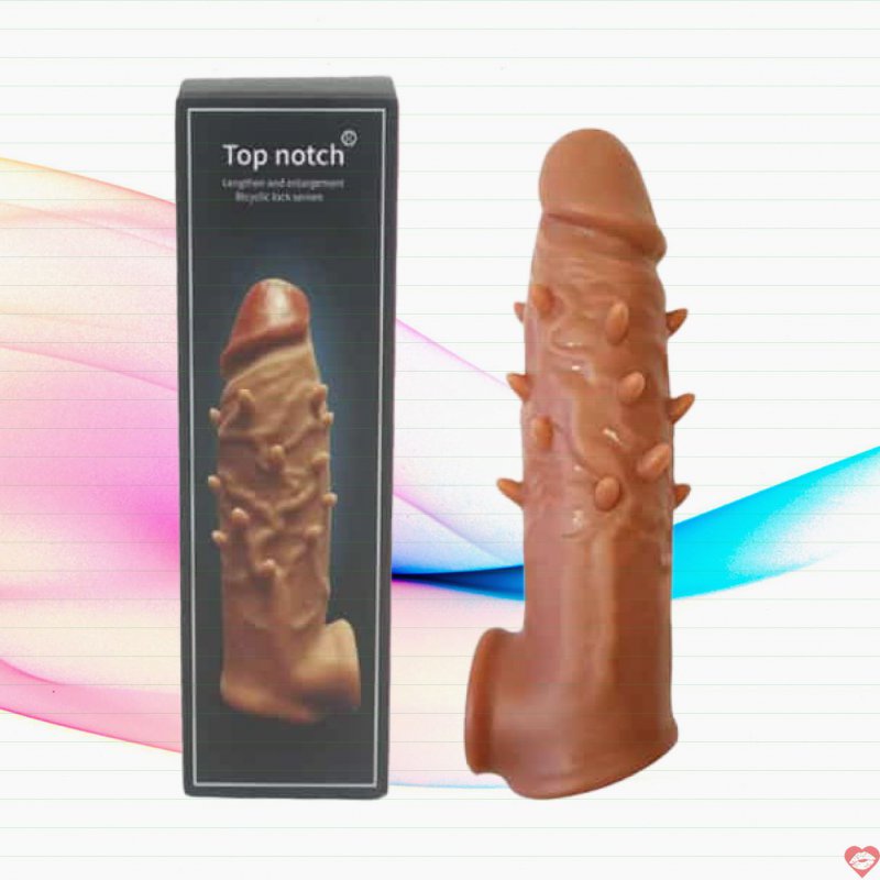 Bao Cao Su Đôn Dên Top Notch Gai Mềm Tăng 2.5cm Giống Thật