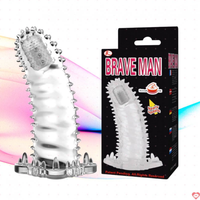 Bao Cao Su Đôn Dên Brave Man Gai Rung Đầu