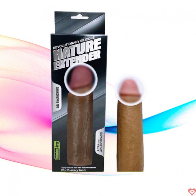 Bao cao su đôn dên siêu mềm như thật Lovetoy Nature Extender
