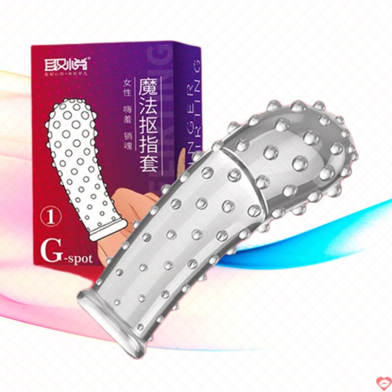Bao cao su ngón tay gai nổi toàn thân Aichao G-Spot 1