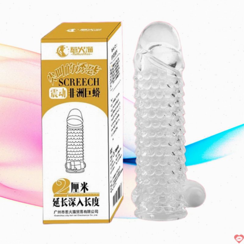 Bao cao su đôn dên vảy cá Screech rung gốc