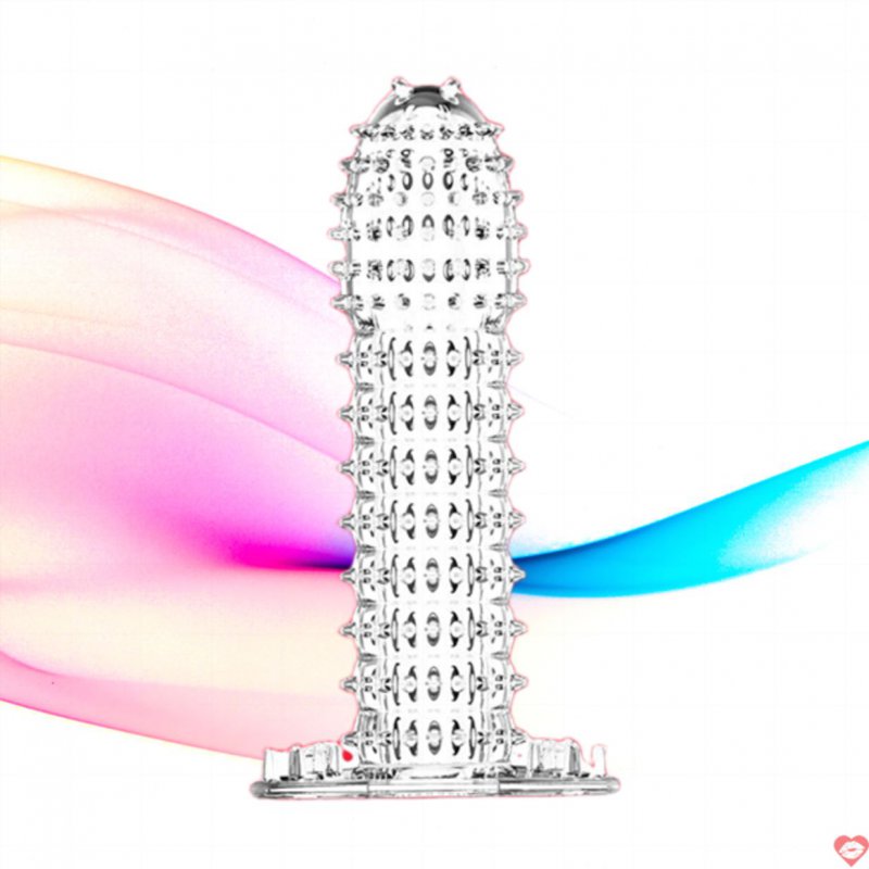 Bao cao su đôn dên siêu gai Crystal Condom có đế