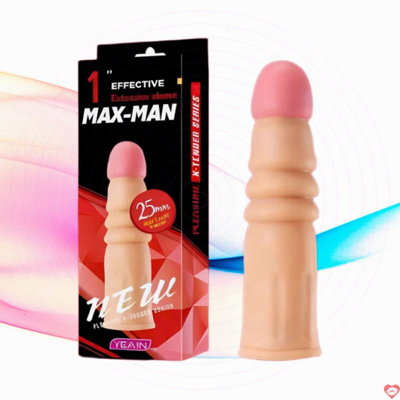 Bao cao su đôn dên Maxman tăng 25cm – YY908