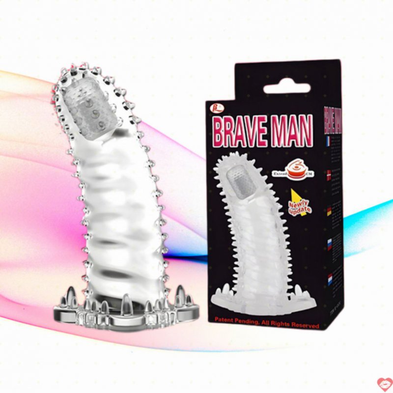 Bao cao su đôn dên siêu gai Brave Man rung đầu