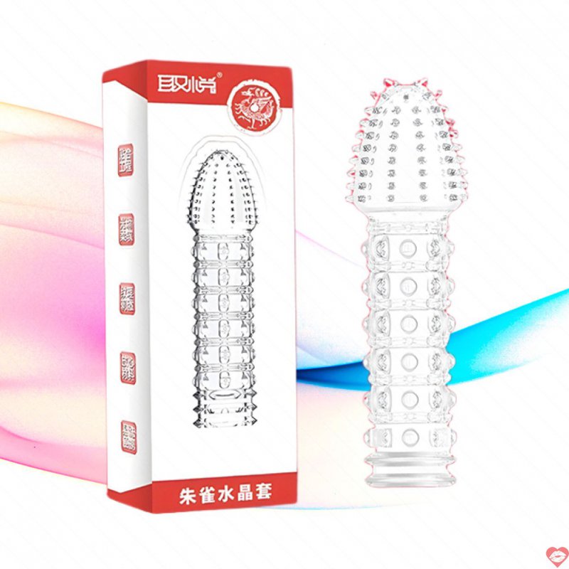 Bao cao su đôn dên thân bi đầu gai Aichao