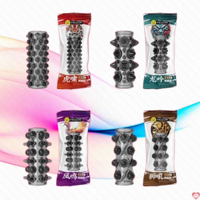 Bao cao su đôn dên khúc giữa bi gai lớn Meleon