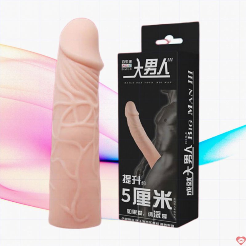 Bao cao su đôn dên Baile tăng thêm 6cm da ngăm tự nhiên