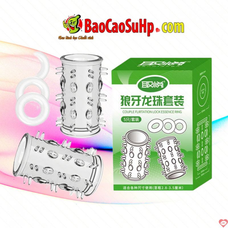 Bộ donden Mizzzee vòng đeo trong suốt mềm mại Delight LN0866