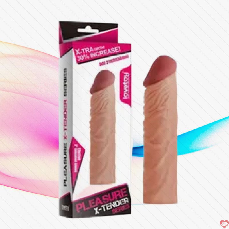 Bao Cao Su Tăng Kích Thước Dương Vật LoveToy X-Tender 5