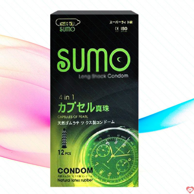Bao Cao Su Sumo Nhật Bản 4in1 Có Gai