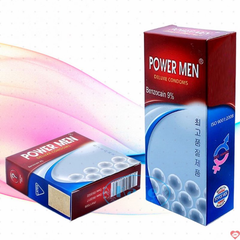 Bao Cao Su Power Men Ngọc Trai Gân Gai Bi Kéo Dài Thời Gian