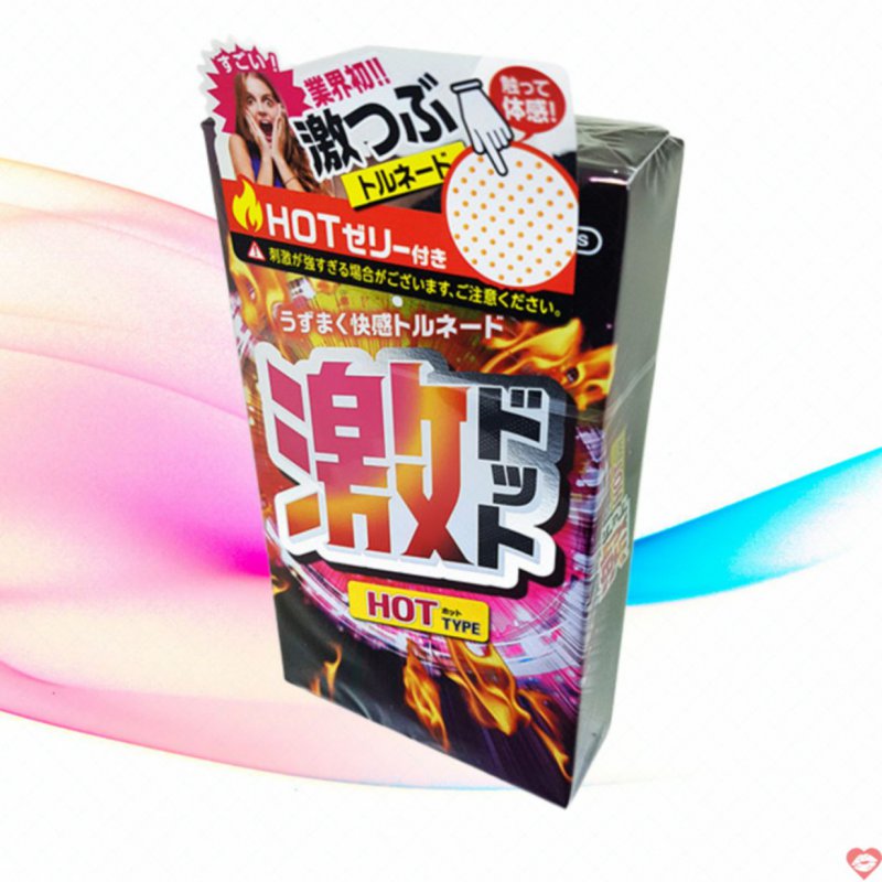 Bao Cao Su Jex Hot Type Siêu Mỏng Siêu Gai 8s