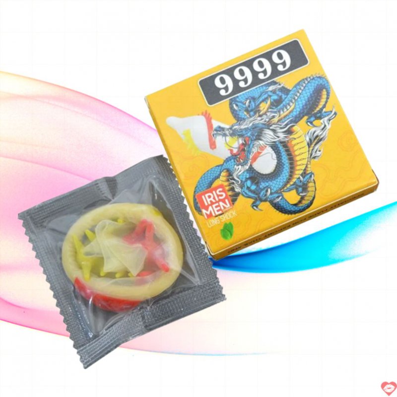 Bao Cao Su Iris Men 9999 Siêu Gai Kích Thích Hộp 2 Chiếc