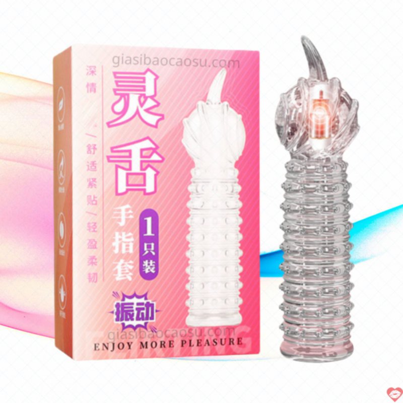 Bao Cao Su Đôn Ngón Tay Cao Cấp JIYU Rung Móc