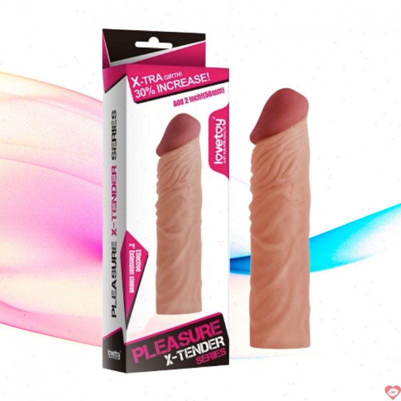 Bao Cao Su Đôn Dên 5cm Cao Cấp Lovetoy Pleasure X-Tender Series