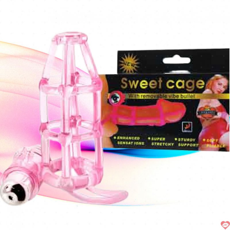 BD07 Bao cao su tăng kích thước hình rọ có rung độc đáo