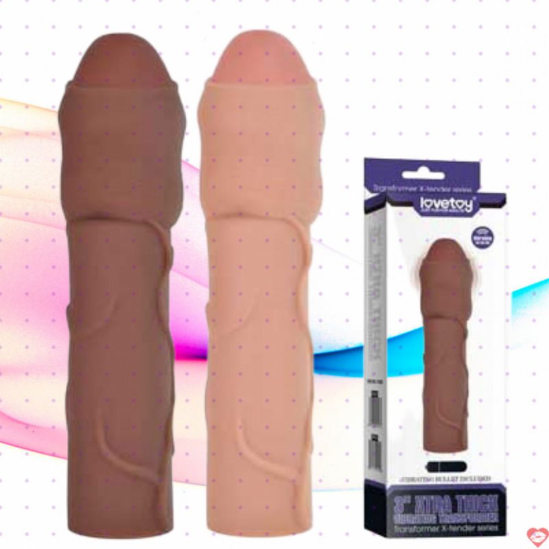 Bao cao su đôn dên làm dài 6cm có rung đầu