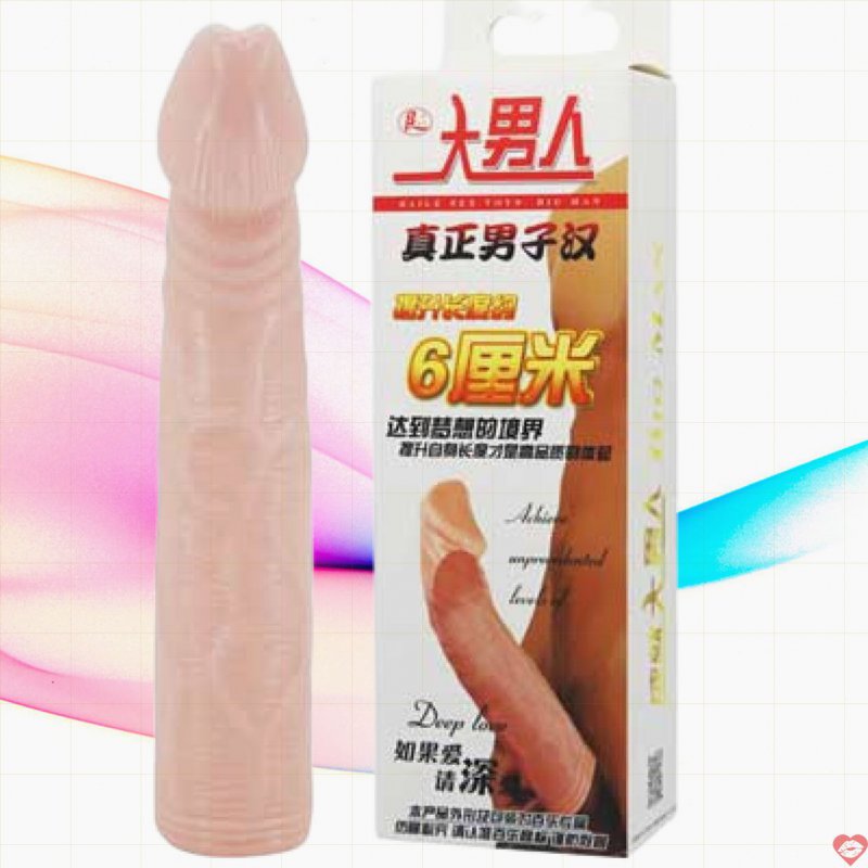 DC14E Bao cao su đôn dài dương vật 6 phân quá đỉnh cho nam giới