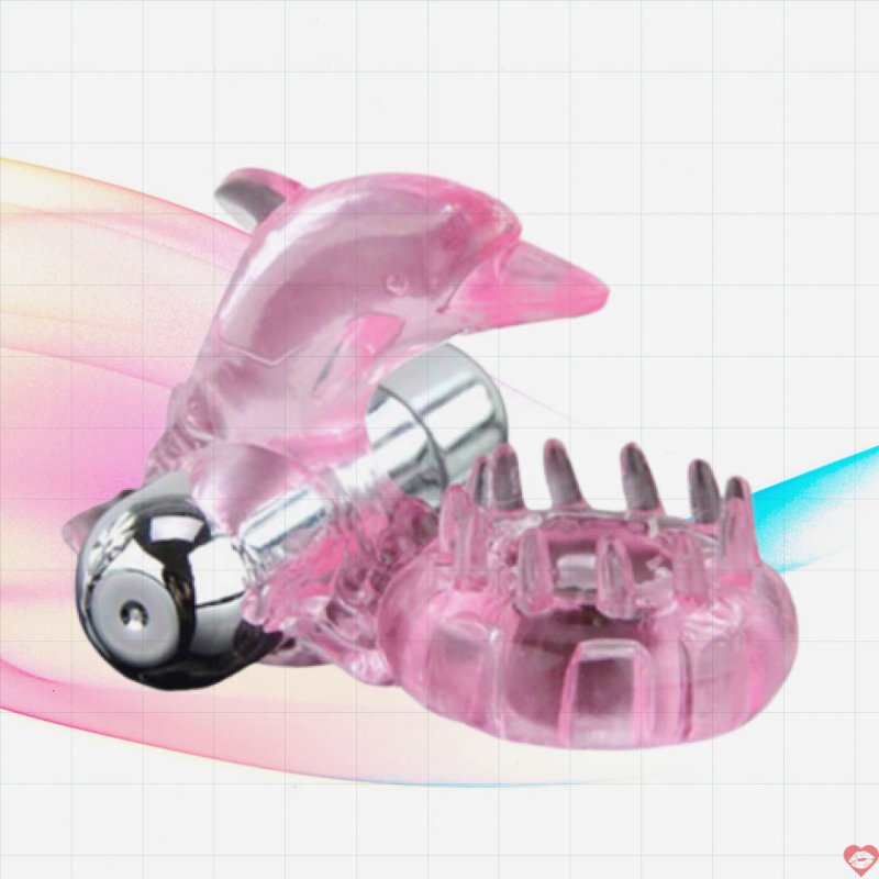 Vòng rung Baile Love Dolphin pin mạnh mẽ tăng hưng phấn 