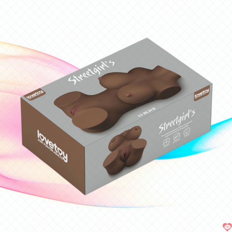 Búp bê bán thân Lovetoy Streetgirl 27cm silicon mềm mại an toàn 