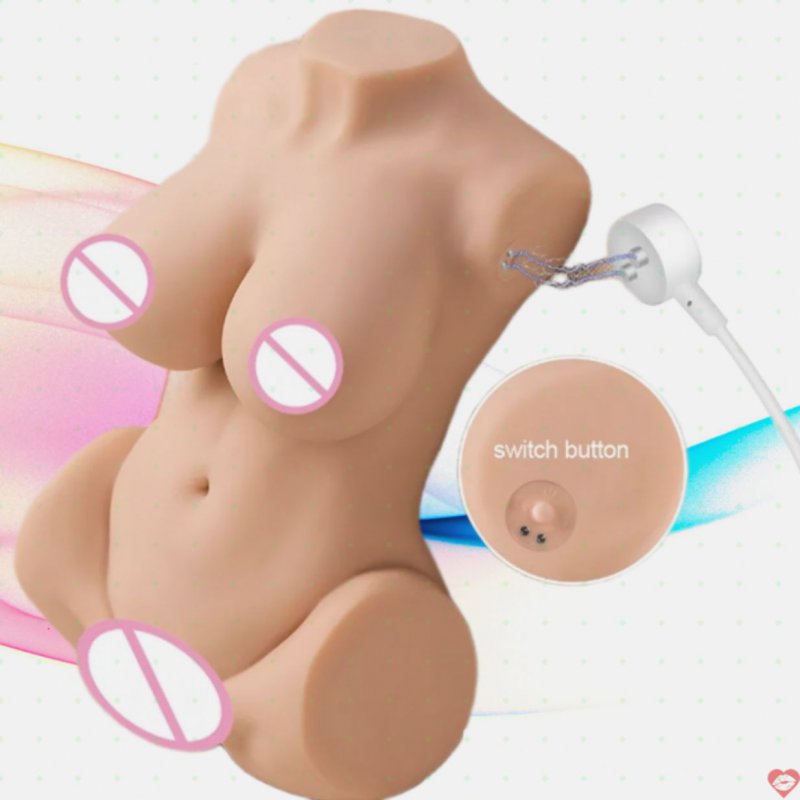 Búp bê bán thân 3D rung co bóp điều khiển từ xa cao cấp 