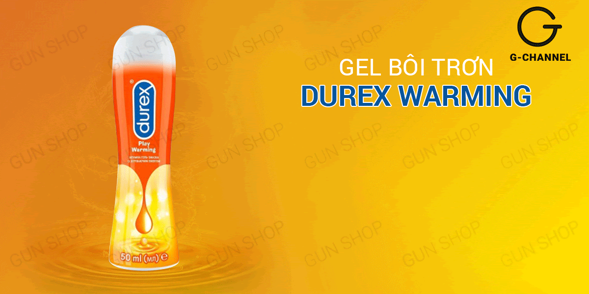  Nơi bán Gel bôi trơn nóng ấm - Durex Warming - Chai 100ml giá sỉ