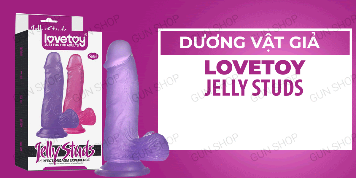  Sỉ Dương vật giả dính tường - Lovetoy Jelly Studs giá tốt